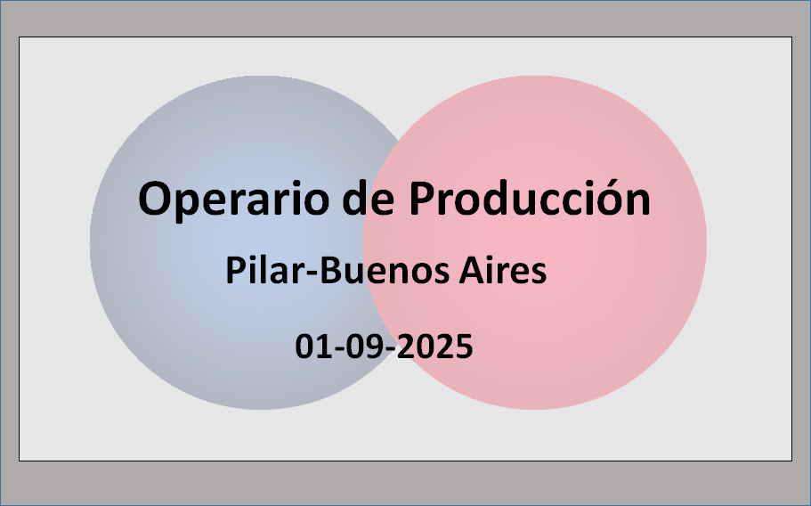Operario de Producción