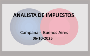ANALISTA DE IMPUESTOS