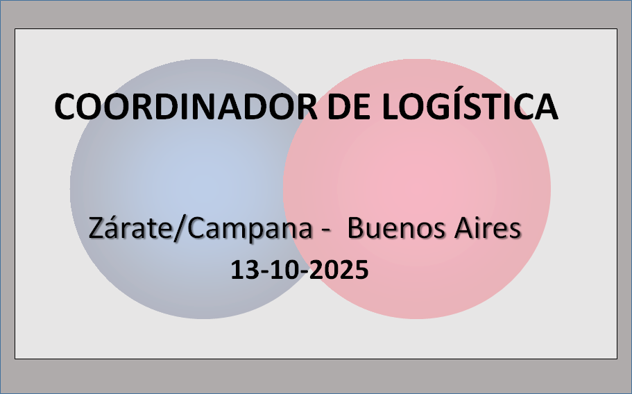 Coordinador de logística