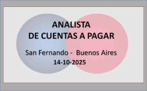 Analista de Cuentas a Pagar