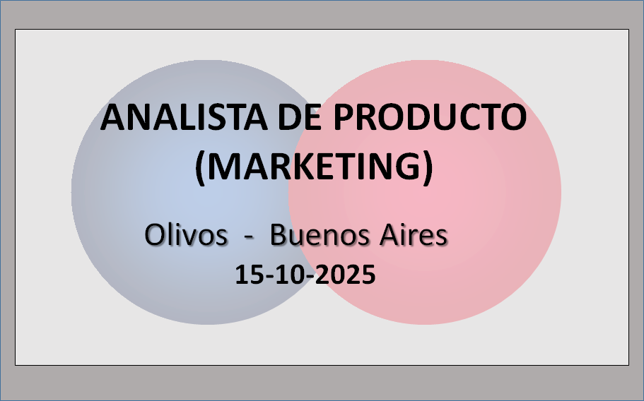 Analista de Producto (Marketing)