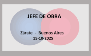 JEFE DE OBRA