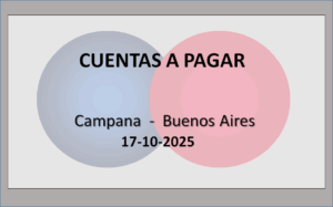 Cuentas a Pagar