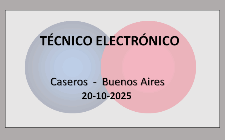 Técnico Electrónico