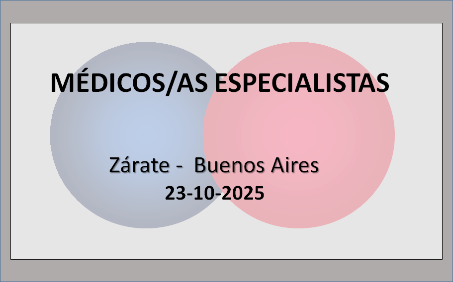 Médicos/as Especialistas