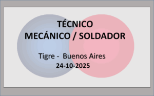 Técnico Mecánico / Soldador
