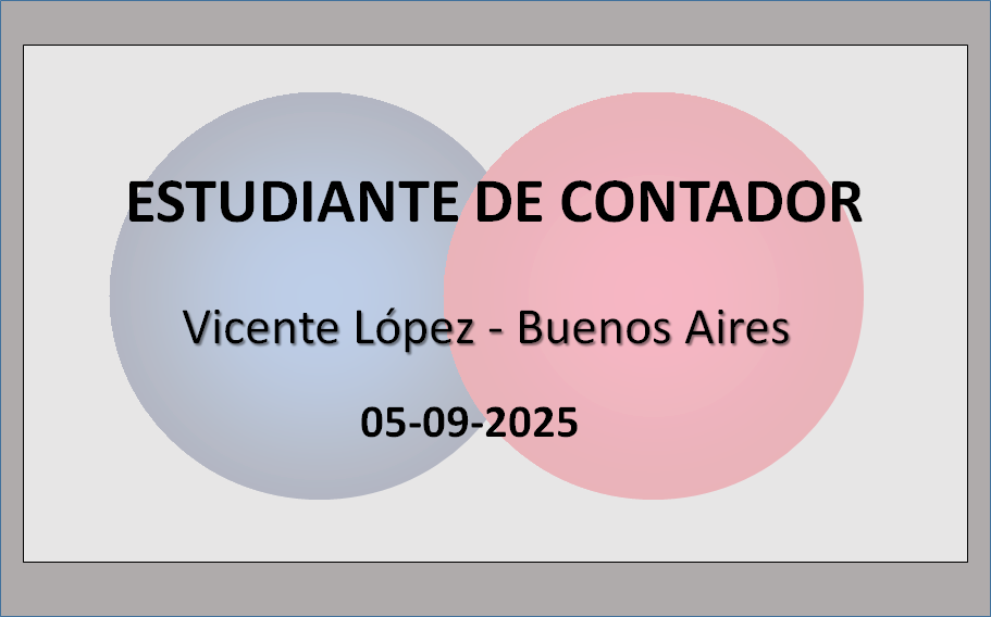 Estudiante de Contador