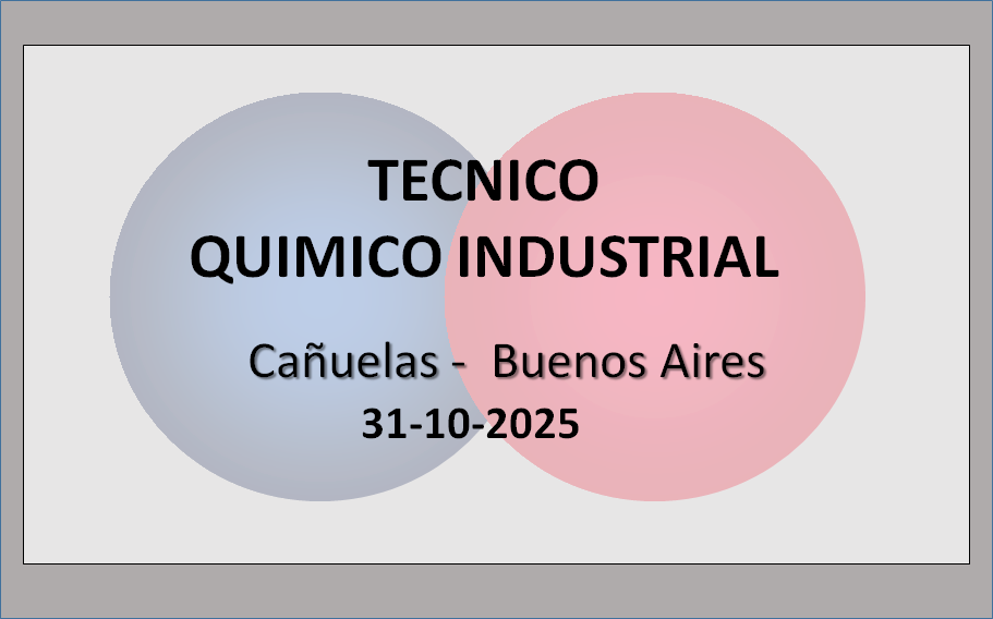Técnico Químico Industrial