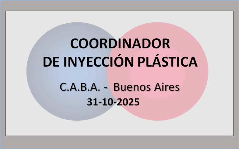 Coordinador de inyección plástica