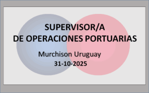 Supervisor/a de Operaciones Portuarias
