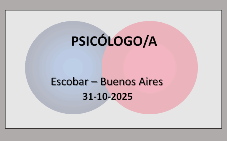 Psicólogo/a