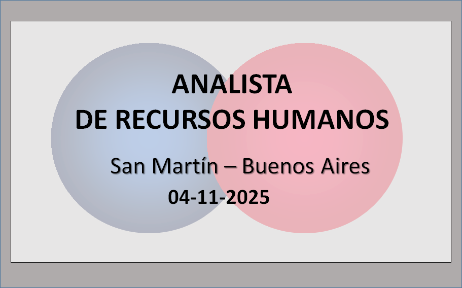 Analista de Recursos Humanos