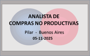Analista de compras no productivas