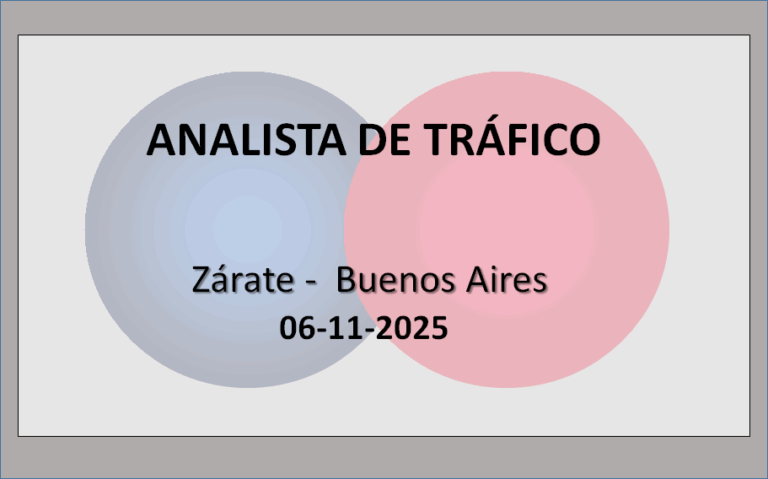 Analista de Tráfico