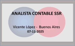 Analista contable SSr