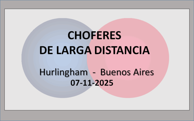 Choferes de Larga Distancia