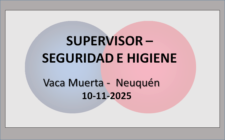 Supervisor - Seguridad e Higiene