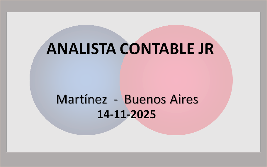 Analista Contable Jr.