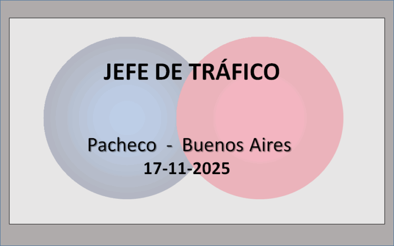 Jefe de Tráfico