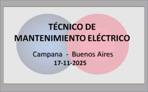 Técnico de Mantenimiento Eléctrico