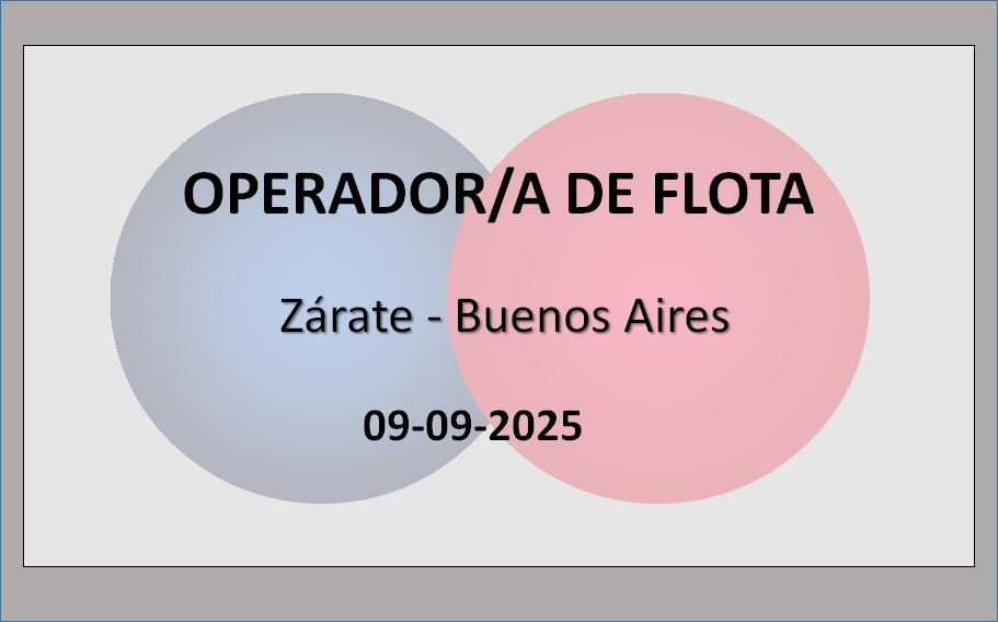 Operador/a de Flota