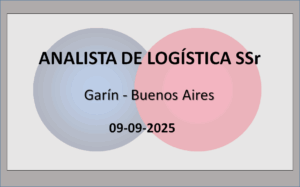 Analista de Logística Semi Senior