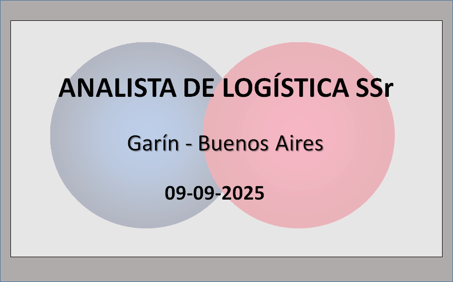 Analista de Logística Semi Senior