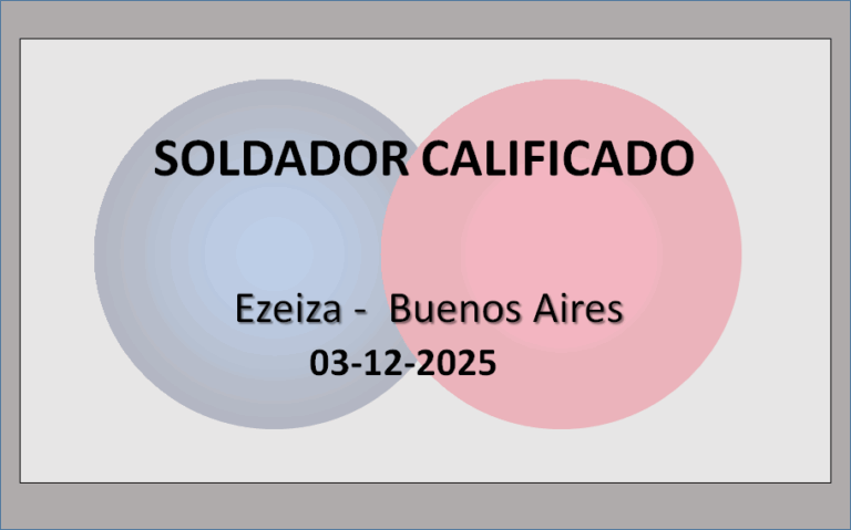 Soldador Calificado