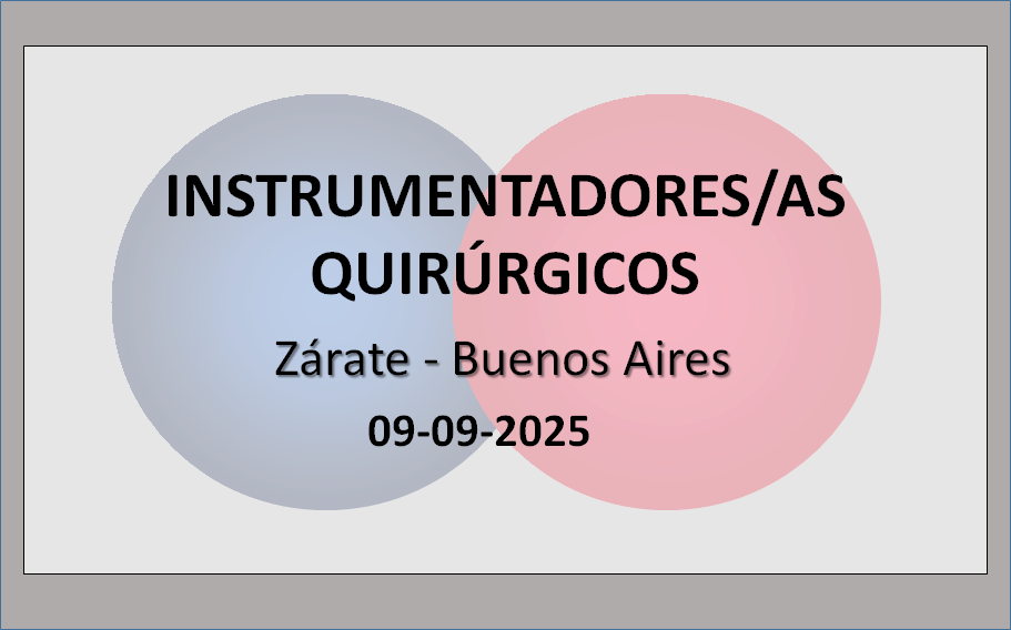 Instrumentadores/as Quirúrgicos