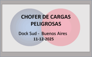 Chofer de Cargas Peligrosas
