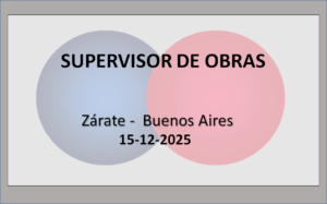 Supervisor de Obras - Maestro Mayor de Obras