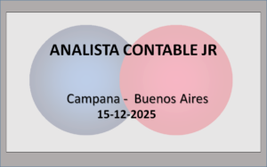 Analista Contable Jr