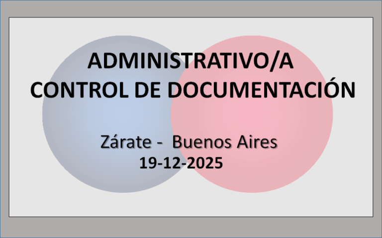 Administrativo/a de Control de Documentación 2 - OL Group Administrativo/a de Control de Documentación