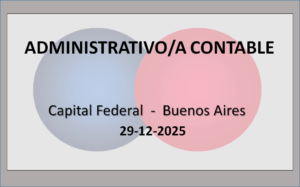 Administrativo/a Contable