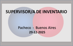 Supervisor/a de Inventario