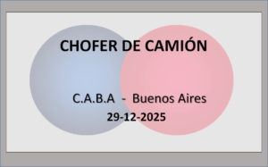 Chofer de Camión