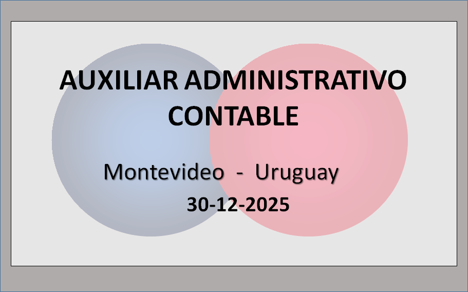 Auxiliar Administrativo Contable