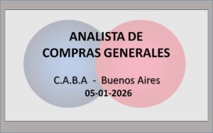 Analista de Compras generales