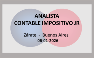 Analista Contable Impositivo Jr