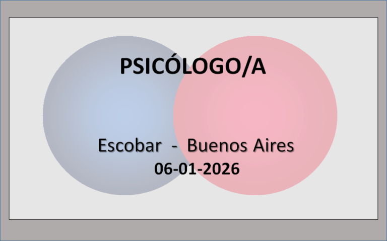 Psicólogo/a con Orientación Cognitivo Conductual 2 - OL Group Psicólogo/a con Orientación Cognitivo Conductual