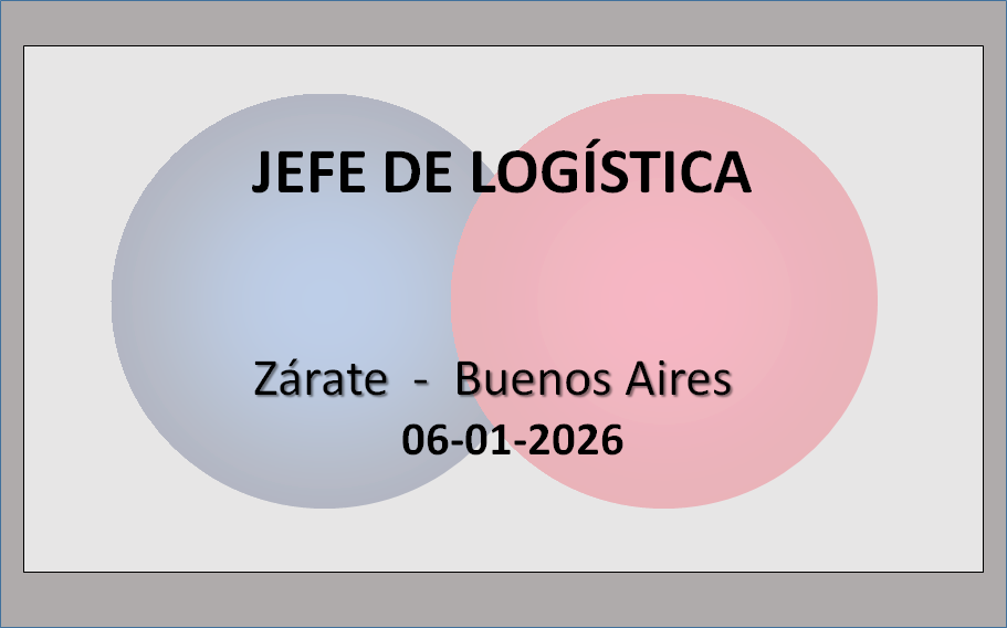 Jefe de Logística