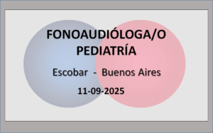 Fonoaudióloga/o Pediatría