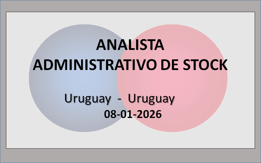 Analista Administrativo de Stock
