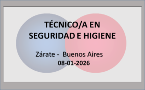 Técnico/a en Seguridad e Higiene