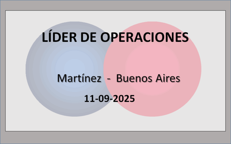 Líder de Operaciones