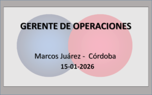 Gerente de Operaciones