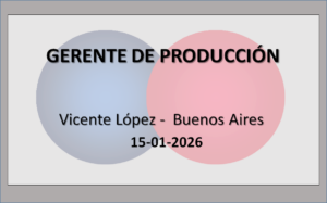 Gerente de Producción