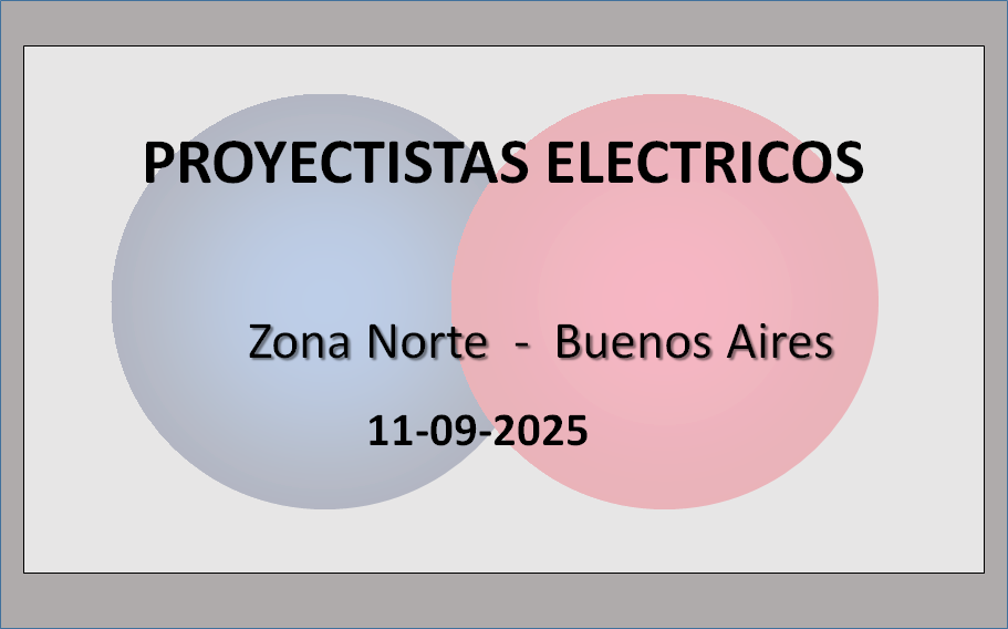 PROYECTISTAS ELECTRICOS