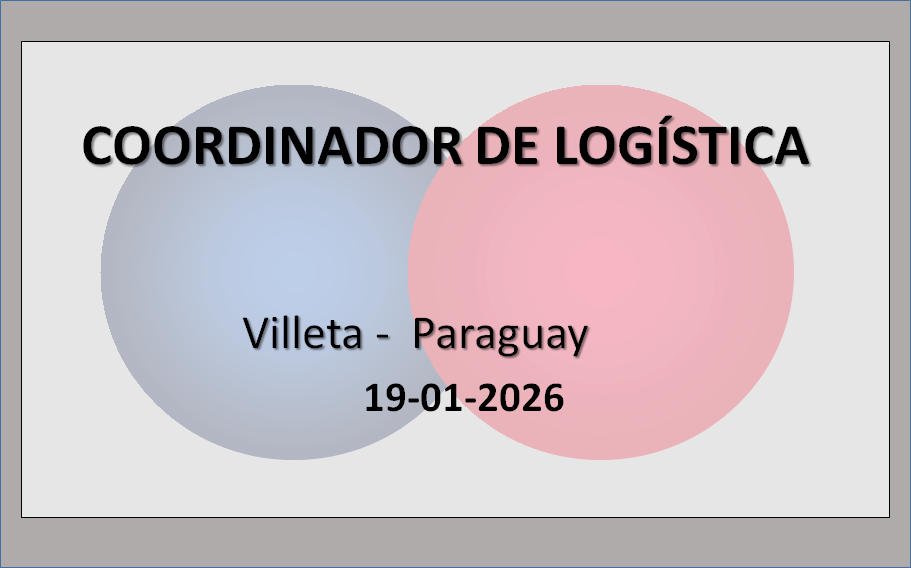 Coordinador de Logística