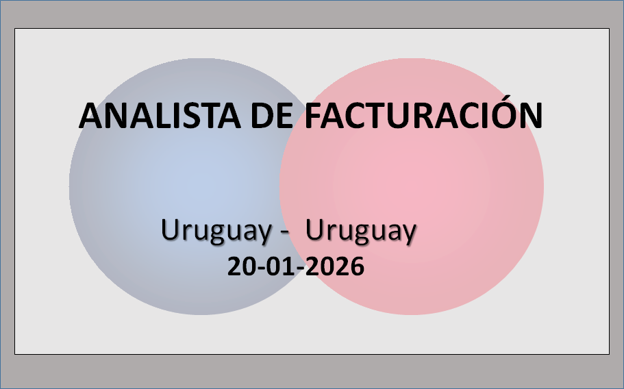 Analista de Facturación y Cuentas a Cobrar
